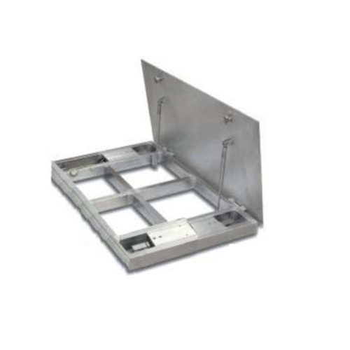 AXIS 4BA600FN1S-B, 600kg, 0,2kg, 1000x1000mm - waga nierdzewna fundamentowa z otwieraną szalką