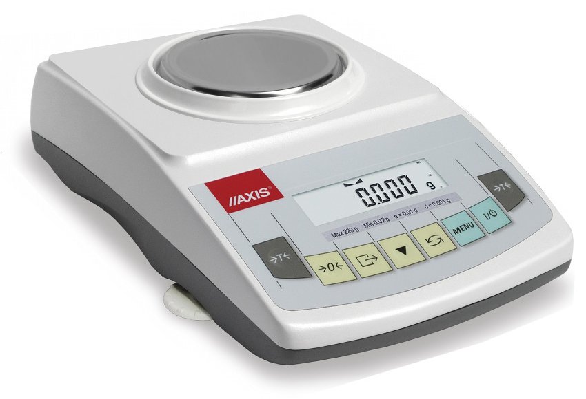 AXIS AKZ520, 520g, 0,001g, 115mm - waga laboratoryjna, kalibracja zewn