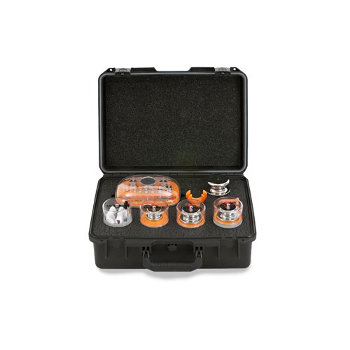 Komplet wzorców masy / odważników klasy F1 1mg - 5kg  w opakowaniu z tworzywa Troemner (USA)