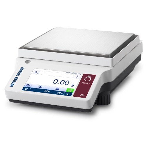 Mettler Toledo JET6002G/M 6200g, 0,01g - waga jubilerska do złota premium z legalizacją