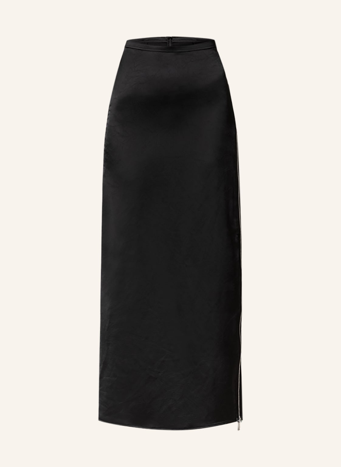 Jw Anderson Spódnica Satynowa schwarz