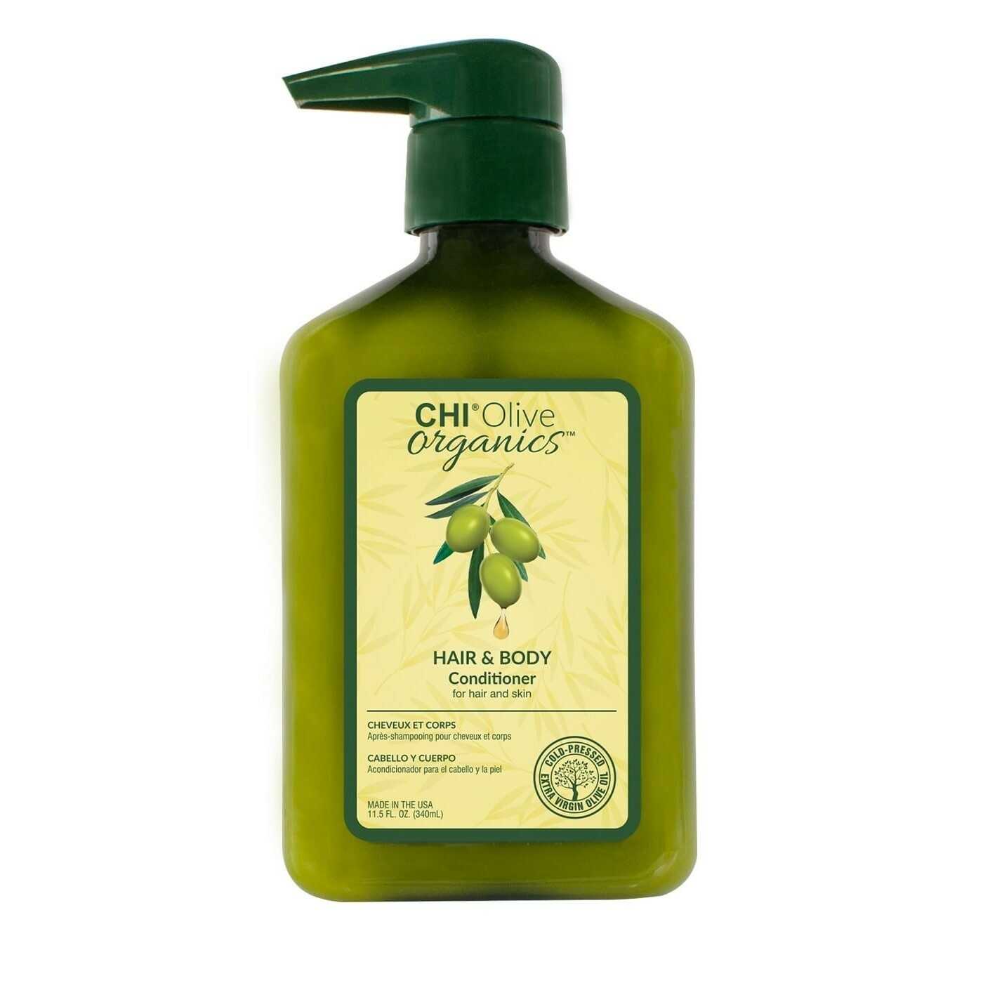 CHI OLIVE ORGANICS ODŻYWKA NAWILŻAJĄCA 340ML