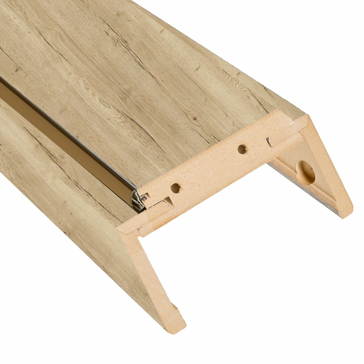 Belka górna 80 ościeżnicy regulowanej dąb halifax zakres regulacji 260-300 mm Nawadoor