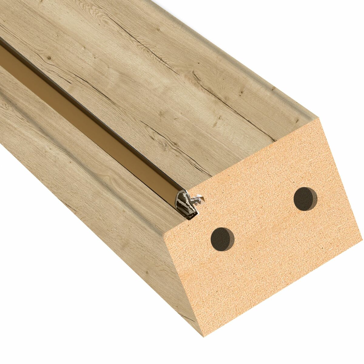 Belka 80 ościeżnicy stałej dąb halifax 90 mm Nawadoor