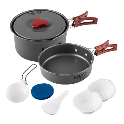 Naczynia turystyczne 7w1 Neo Tools - 63-146