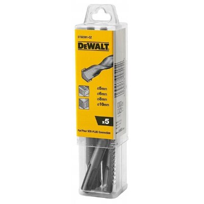 DeWalt Zestaw wiertel do betonu DT60301-QZ 5 czesci