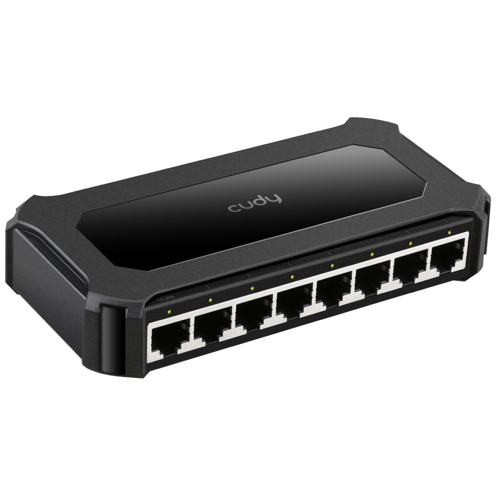 Switch Lan 8-Port Gs108D 1Gbps 10/100/1000 Mbps