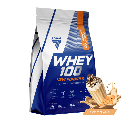 Trec Białko Whey 100 New Formula 700g - Wspierające Odporność