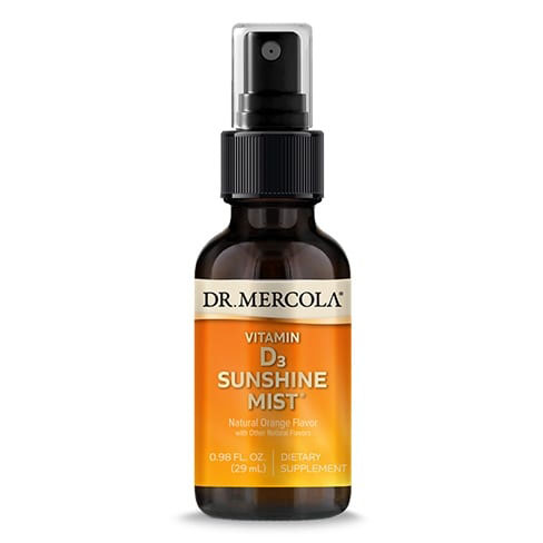 Dr Mercola Witamina D3 w Sprayu Sunshine Mist 25ml
