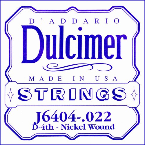 D'Addario J6404 .022 zwykły stalowy pojedynczy sznur do dulcimera