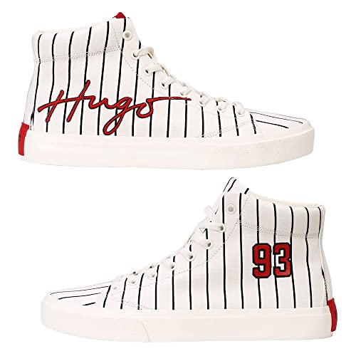 HUGO Męski DyerH_Hito_cvem HIGH_TOP, Open White126, 45 EU, Open White126, 45 EU