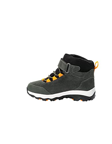Jack Wolfskin Dzieci uniseks VOJO LT TEXAPORE MID K buty na zewnątrz, slate Zielony, 28 EU