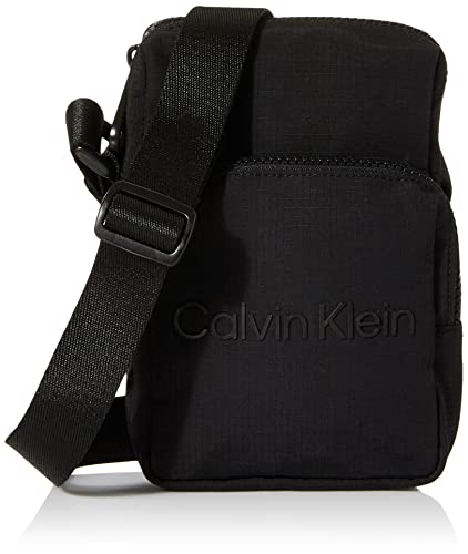 Calvin Klein Męski Must T+ Reporter XS Crossovers, Ck Black, jeden rozmiar, Ck czarny, Rozmiar Uniwersalny