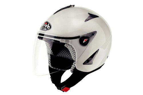 Airoh Kolor kask otwarty, biały, L