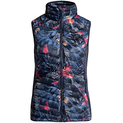 Columbia Damska kamizelka izolacyjna Powder Pass, Nocturnal Floriculture Print, S