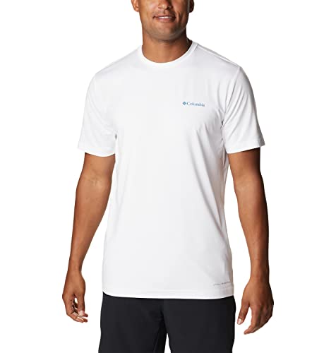 Columbia Tech Trail Męski T-Shirt, Biały, M