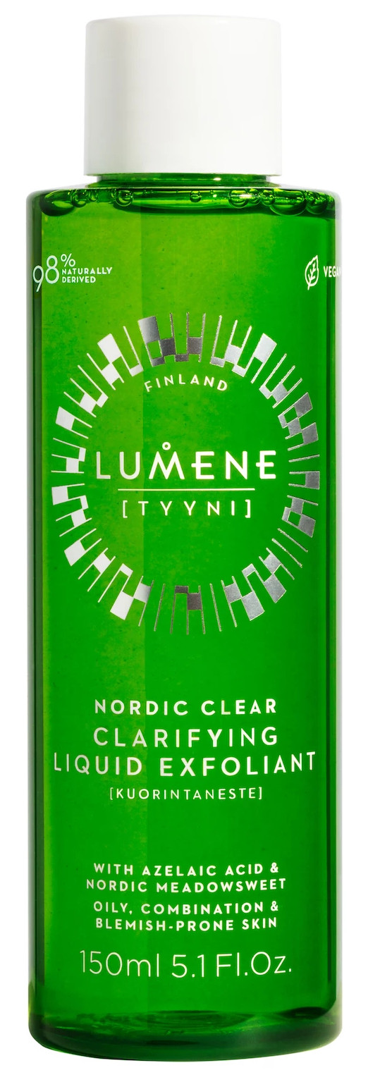 Lumene Nordic Clear TYYNI, oczyszczający płyn złuszczający, 150ml