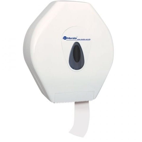 Pojemnik na papier toaletowy MERIDA Top Maxi okienko szare