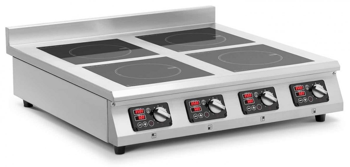 Kuchenka indukcyjna - 4 x 20 cm - 10 poziomów - timer - Royal Catering RCIK-3500IC4.3