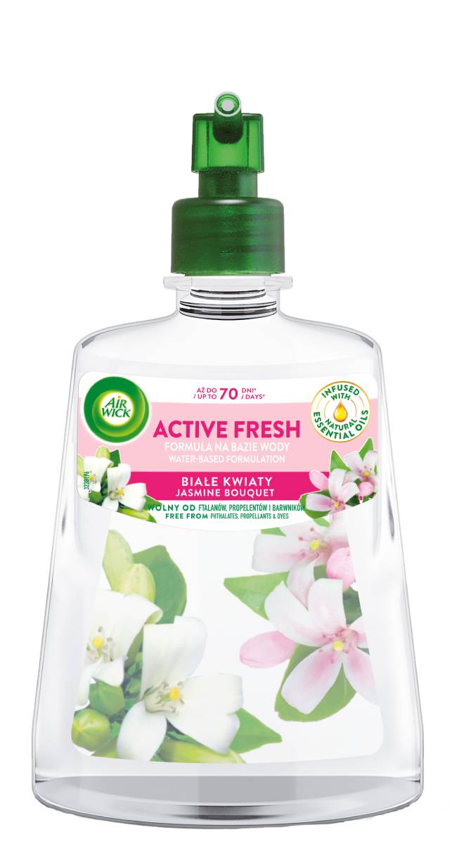 Air Wick Active Fresh Białe Kwiaty - wkład 228 ml