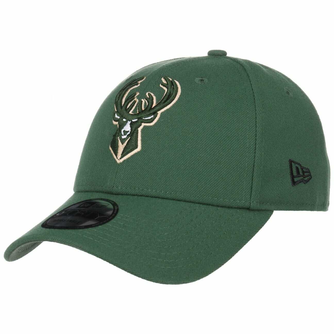 9Forty The League Bucks Cap by New Era, ciemnozielony, One Size