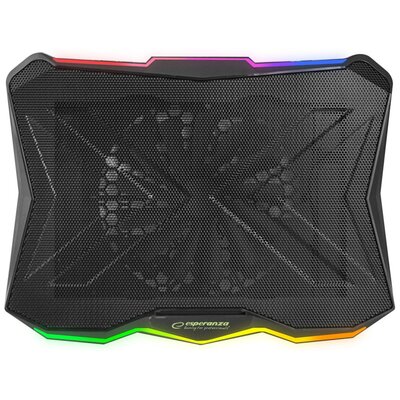 Esperanza PODSTAWKA CHŁODZĄCA GAMING RGB XALOK EGC110