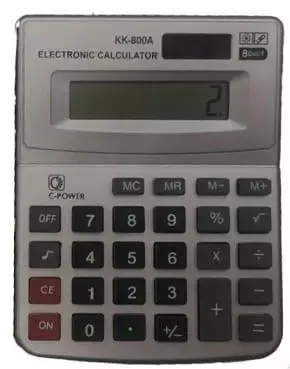 Kalkulator KK-800A - Schemat