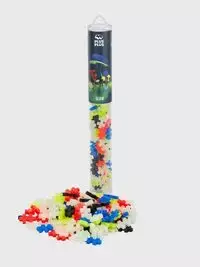 Plus-Plus Tuby świecące mix Display - PLUS-PLUS