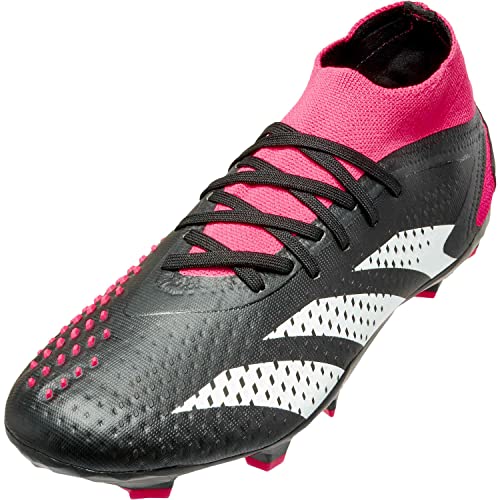 adidas Męskie buty piłkarskie Predator Accuracy.2 Fg, cblack ftwwht teshpk, 44 2/3 EU