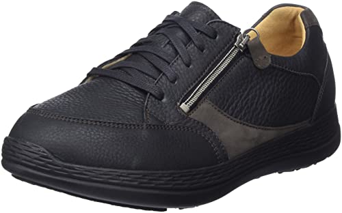 Ganter Męskie trampki Karl-ludwig-k/L, Czarny Espresso - 40.5 EU X-Weit
