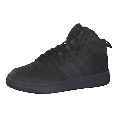 adidas Hoops 3.0 Mid WTR, męskie trampki, Core Black Carbon Ftwr White, 37.5 EU