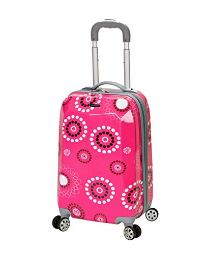 Rockland Vision Hardside Walizka na kółkach, Różowa perła, Carry-On 20-Inch, Vision Hardside Spinner Wheel Bagaż