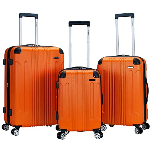 Rockland London Hardside Walizka na kółkach, pomarańczowy, Jeden rozmiar, London Hardside Spinner Wheel Bagaż