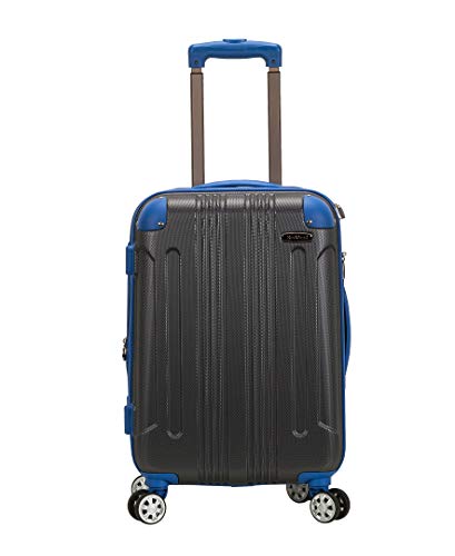Rockland London Hardside Walizka na kółkach, Dwa odcienie szarości, Carry-On 20-Inch, London Hardside Spinner Wheel Bagaż
