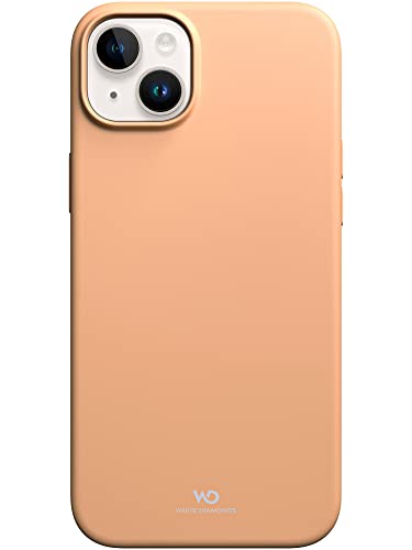 WHITE DIAMONDS - Etui Urban Case silikonowe pasuje do Apple iPhone 14 Plus I etui na telefon komórkowy, silikonowe, cienkie, antypoślizgowe (pomarańczowe)