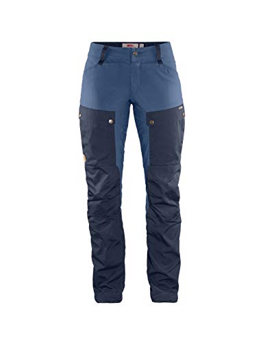 Fjallraven Damskie spodnie sportowe Keb Trousers Curved W Reg niebieski Dark Navy-uncle Blue 38