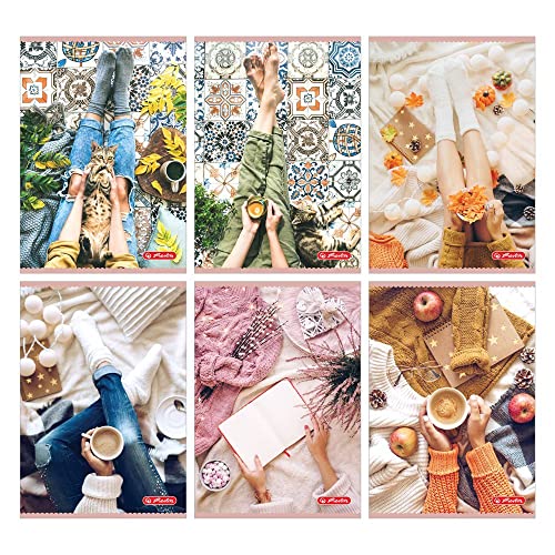 Zeszyt A5, 60 kartek w linię, Flat Lay