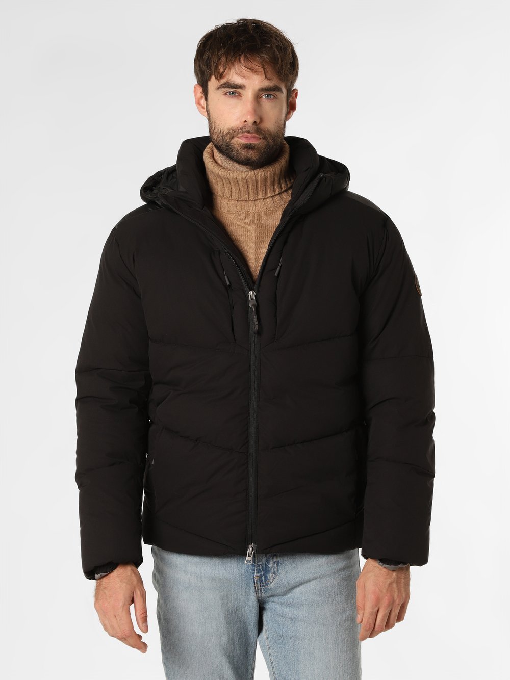 Timberland - Męska kurtka pikowana, czarny