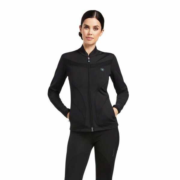 Ariat Bluzka damska ASCENT FULL ZIP - black