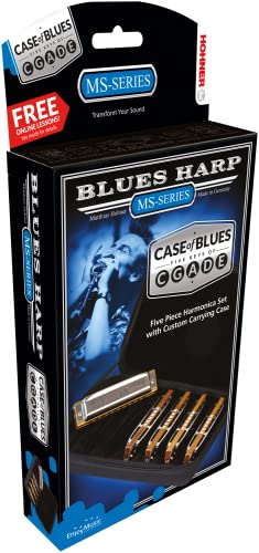 HOHNER Blues Harp MS, C/D/E/G/A, 5 sztuk