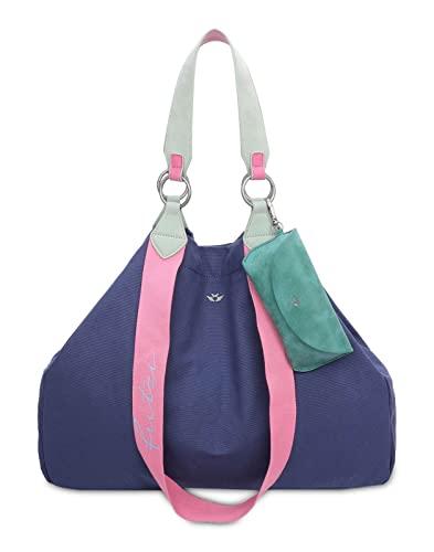 Fritzi aus Preussen Damskie Izzy Canvas Navy Shoppers, granatowy