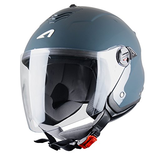 Astone kask motocyklowy Jet mini, ciemnoszary, XS