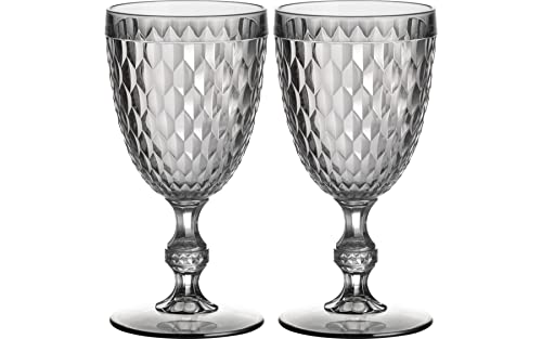 BRUNNER 0830231N.C25 Zestaw Wineglass Coralux, Stylowe kieliszki do wina, Camping i Outdoor, V 40 Cl, Przezroczysty, Odporny na zarysowania