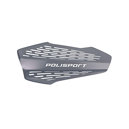 POLISPORT 8308700008 - MX FORCE 1 punkt mocowania MX-Style wykonane z tworzywa sztucznego z dołączonym zestawem montażowym kompatybilny ze wszystkimi modelami motocrossu/enduro w kolorze szarego nardo