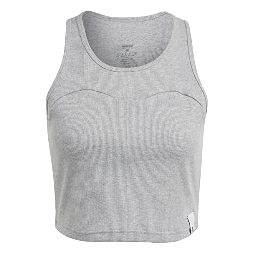 adidas W LNG Rib Tank Biustonosz tank top Kobieta
