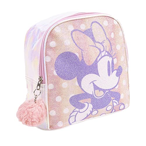 CERDÁ LIFE'S LITTLE MOMENTS Plecak dziecięcy Jasny Minnie, Dorośli Unisex, Wielobarwny (Wielobarwny), Jeden rozmiar