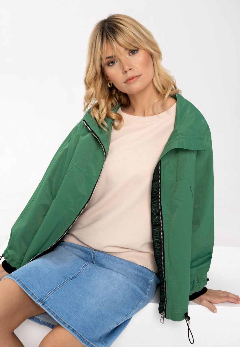 Lekka kurtka damska, oversize, J-FRESH - Volcano