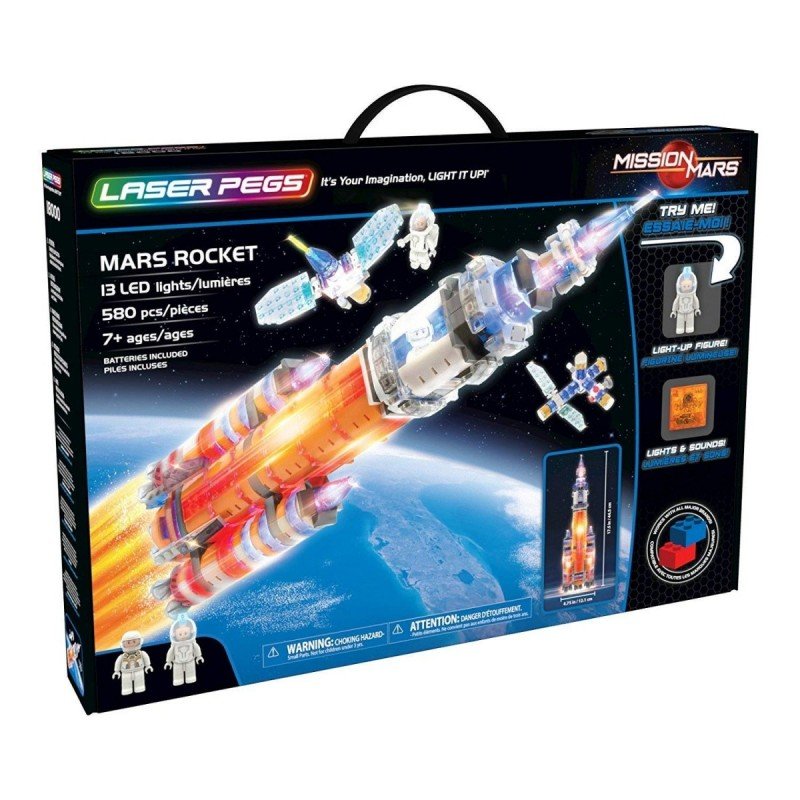 LASER PEGS LASER PEGS Mars Rocket ! GXP-666117