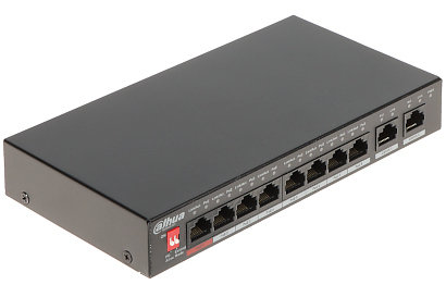 DAHUA SWITCH POE PFS3010-8ET-96-V2 8-PORTOWY PFS3010-8ET-96-V2