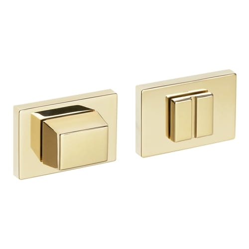 Rozeta VDS prostokątna R76F złoty WC